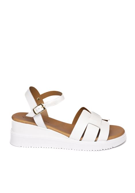 White leather sandal YUNA MARSELLA | FZ-318VIT-BIANCO